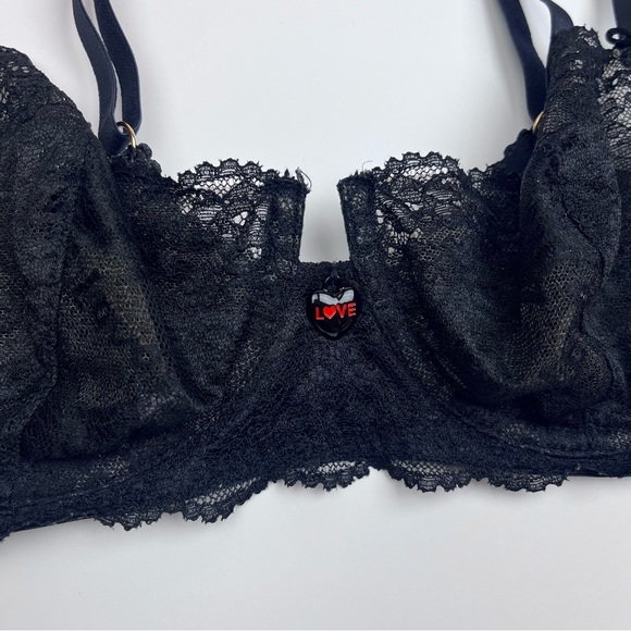 Savage x FENTY Sexy Lace Candy Hearts Bralette - Picture 11 of 11